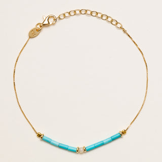 bracciale turchese madreperla design