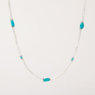 collana madreperla turchese centrale