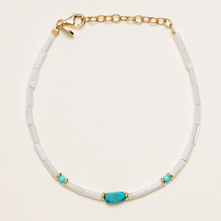 bracciale madreperla turchese