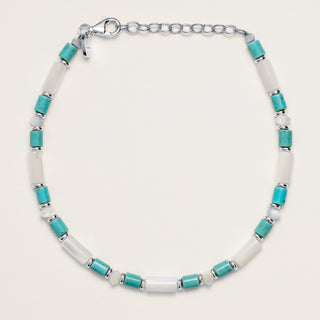 bracciale madreperla turchese design