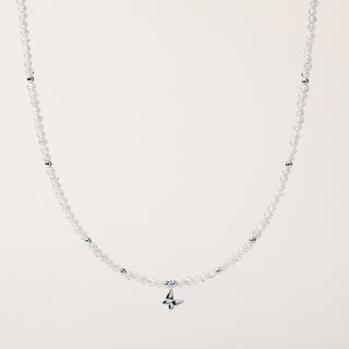 collana zirconi farfalla Argento