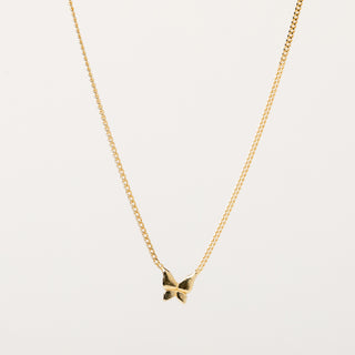 collana farfalla oro minimal
