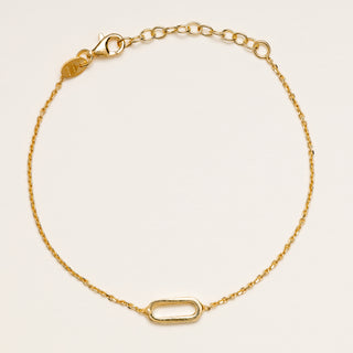 bracciale ovale oro