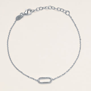 bracciale ovale Argento