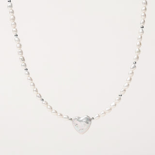 AL5118 collana perle acqua dolce Argento elegante donna gioiello luxury