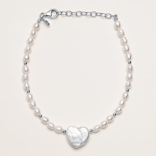 AL5119 bracciale perle acqua dolce Argento donna elegante luxury