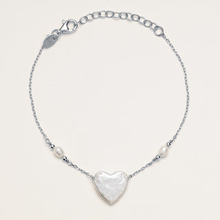 AL5121 bracciale perle acqua dolce Argento donna elegante luxury