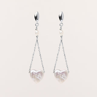 AL5125 orecchini perle acqua dolce Argento eleganti donna luxury