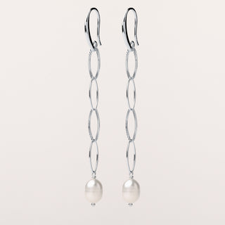AL5129 orecchini perle acqua dolce Argento eleganti donna luxury