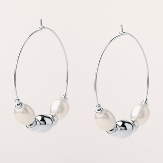 AL5133 orecchini perle acqua dolce Argento eleganti donna luxury