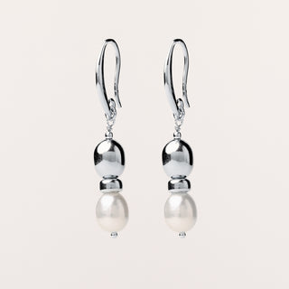AL5134 orecchini perle acqua dolce Argento eleganti donna luxury