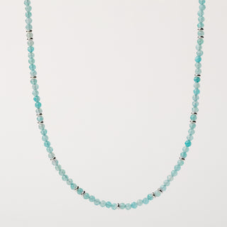 Collana Argento con pietre naturali