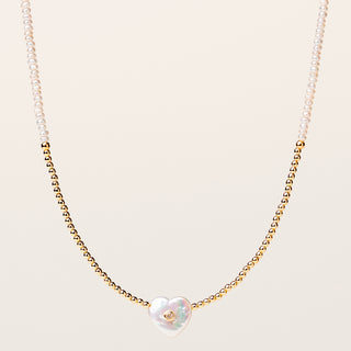 Pearl heart zircon
