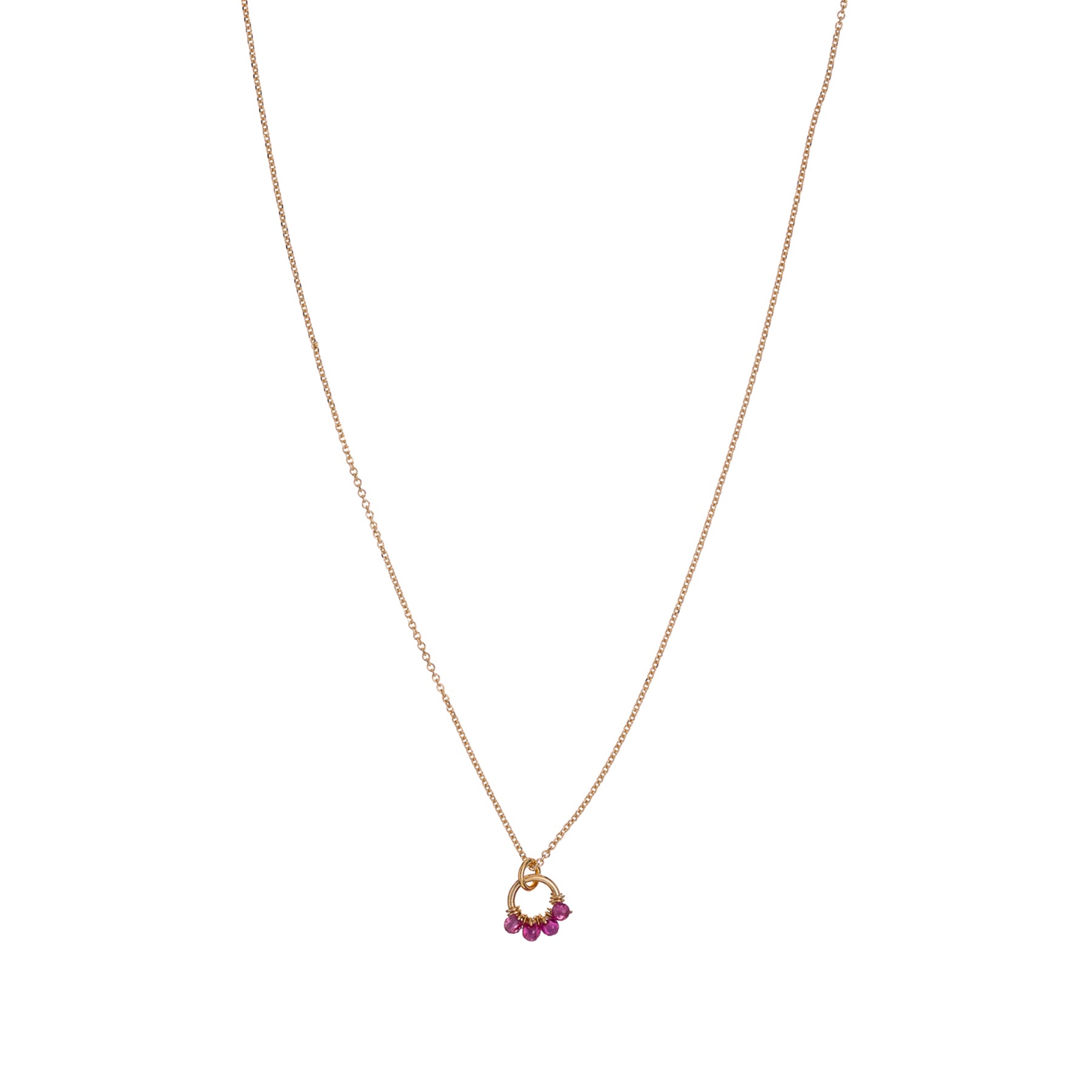 Collana Fiore Del Mese Di Nascita In Acciaio Inossidabile Placcato Oro – Regalo Personalizzato Per Ragazze E Donne